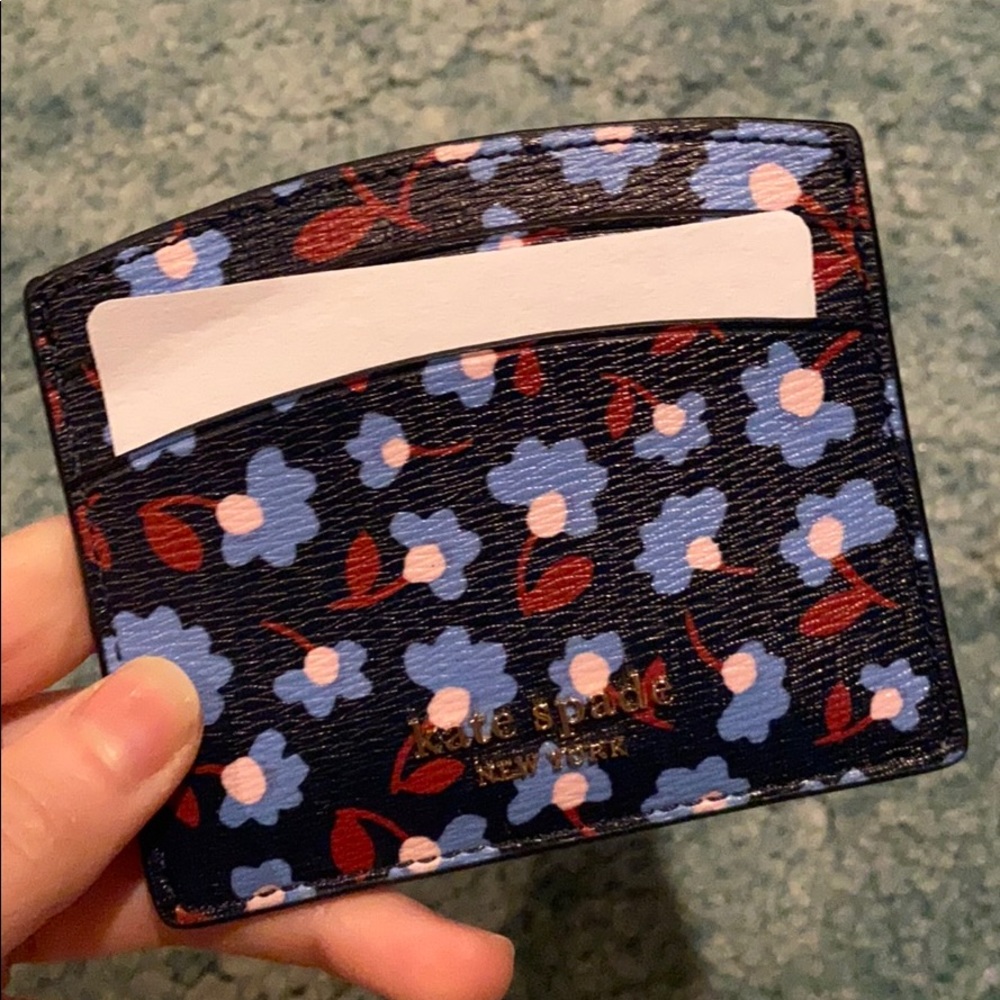 ‼️Sale‼️ Kate Spade Spencer Floral Card Holder